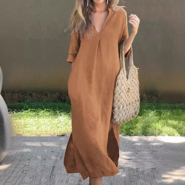 Antonina | Lekka sukienka maxi na lato