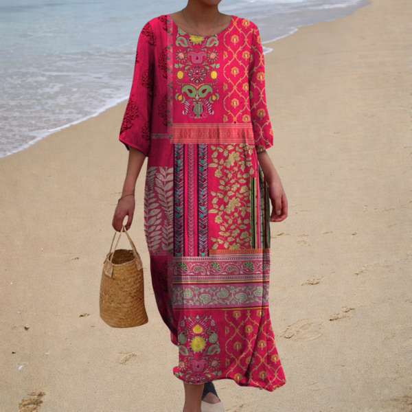Noelia | Sukienka maxi boho