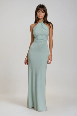 Jana | Sukienka Maxi Halter