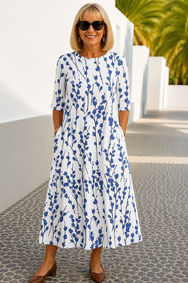 Annie | Sukienka Coastal Bloom