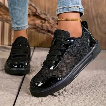 Kalina | Sneakersy koronkowe