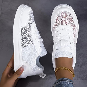 Kalina | Sneakersy koronkowe
