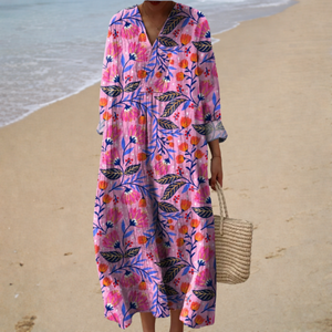 Giada | Sukienka maxi w kwiaty boho