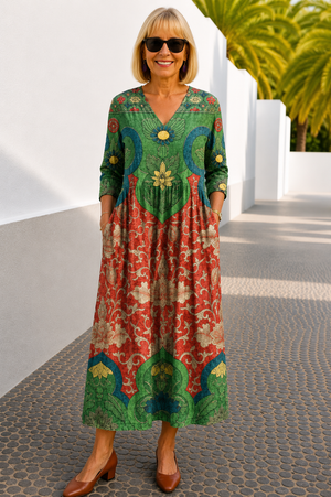 Judith | Kwiatowa sukienka maxi
