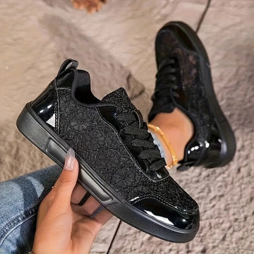 Kalina | Sneakersy koronkowe