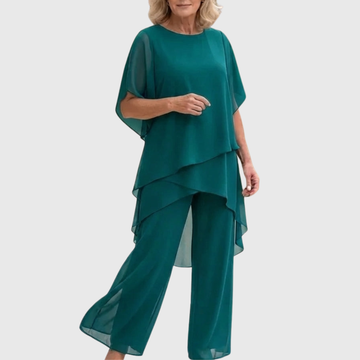 Elera | Zestaw Fluid Palazzo dla Eleganckiego Komfortu i Stylu