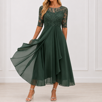 Daria | Elegancka Kwiecista Sukienka