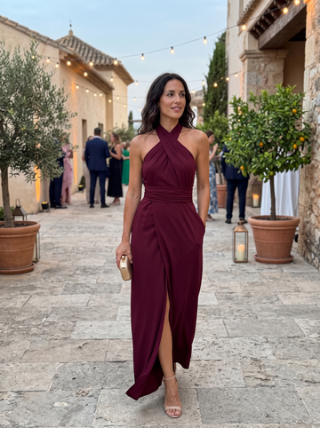 Malwina | Elegancka sukienka maxi
