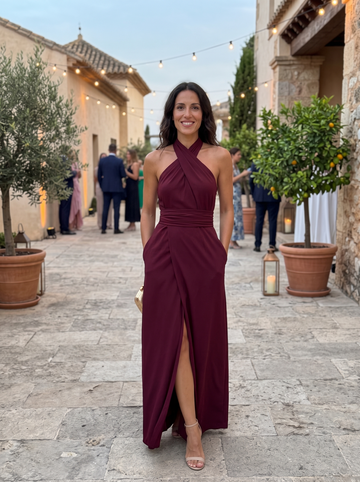 Malwina | Elegancka sukienka maxi