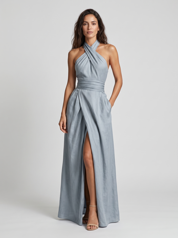 Malwina | Elegancka sukienka maxi