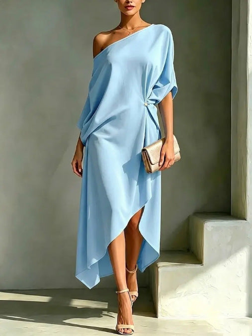 Camila | Elegancka Asymetryczna Sukienka