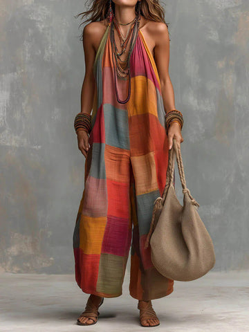 Amelia | Kombinezon Boho Patchwork