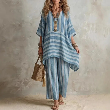 Radka | Boho Komplet W Paski