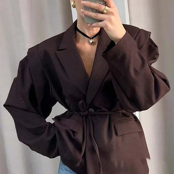 Hania | Oversizowana Damska Marynarka – Elegancka i Casualowa