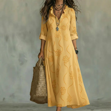 Serina | Sukienka maxi w kwiaty