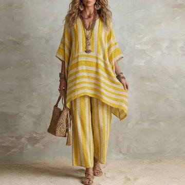 Radka | Boho Komplet W Paski