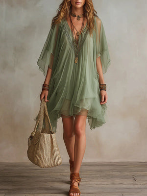 Kalina | Boho sukienka mini