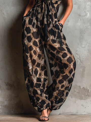 Roberta | Kombinezon Animal Print