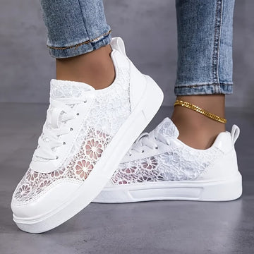 Kalina | Sneakersy koronkowe