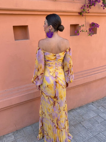 Gabriela | Sukienka maxi w kwiaty