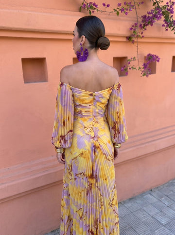 Gabriela | Sukienka maxi w kwiaty
