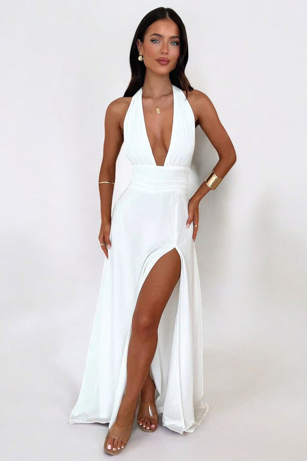 Lilli | Sukienka Maxi Halter