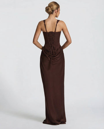 OLIVIA | Maxi w kształcie klepsydry