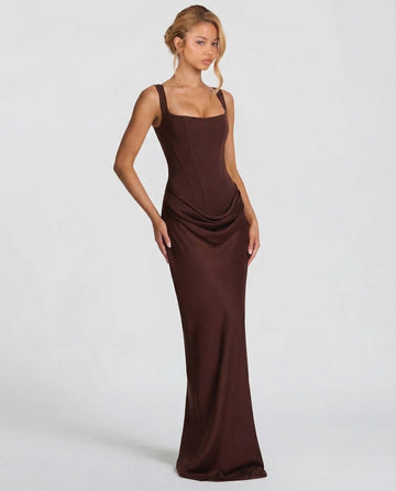OLIVIA | Maxi w kształcie klepsydry