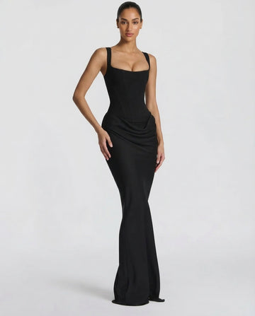 OLIVIA | Maxi w kształcie klepsydry