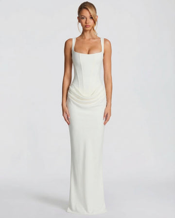 OLIVIA | Maxi w kształcie klepsydry