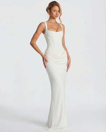 OLIVIA | Maxi w kształcie klepsydry