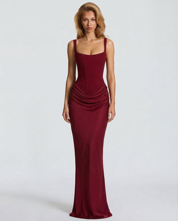 OLIVIA | Maxi w kształcie klepsydry