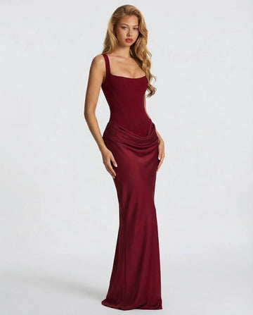 OLIVIA | Maxi w kształcie klepsydry