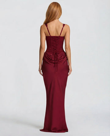 OLIVIA | Maxi w kształcie klepsydry