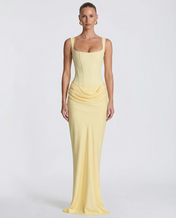 OLIVIA | Maxi w kształcie klepsydry