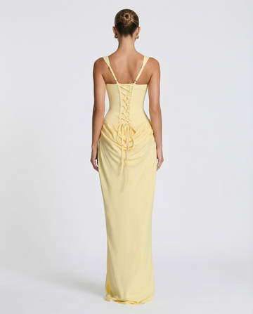 OLIVIA | Maxi w kształcie klepsydry