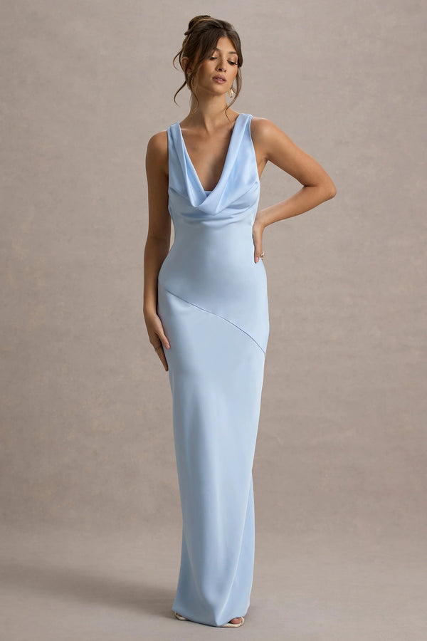 Lena | Sukienka Maxi Drapowana