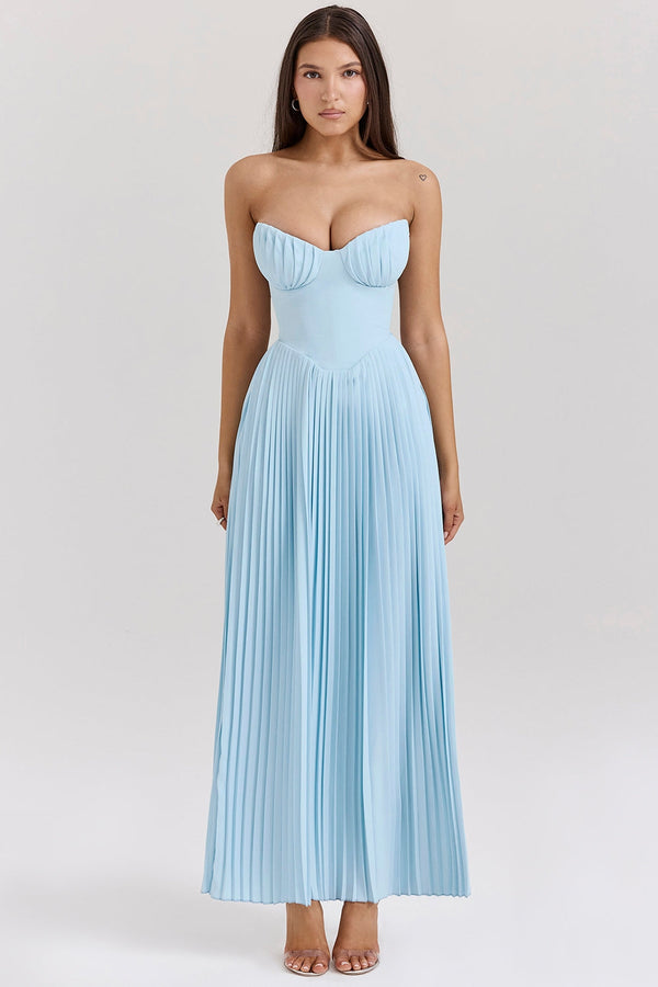 Marcella | Sukienka Maxi Drapowana