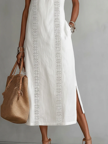 Chloe | Elegancka Letnia Sukienka Midi