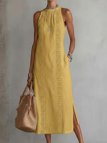 Chloe | Elegancka Letnia Sukienka Midi