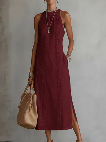 Chloe | Elegancka Letnia Sukienka Midi