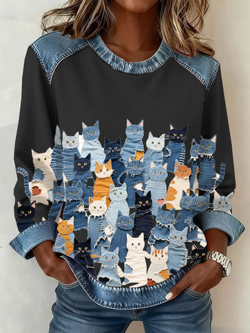 Damska bluza Jenim Kitten