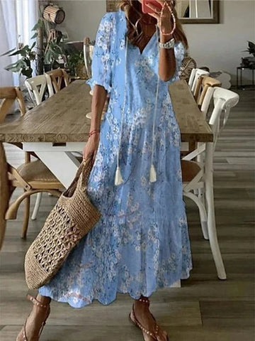 Luna | Zwiewna sukienka boho